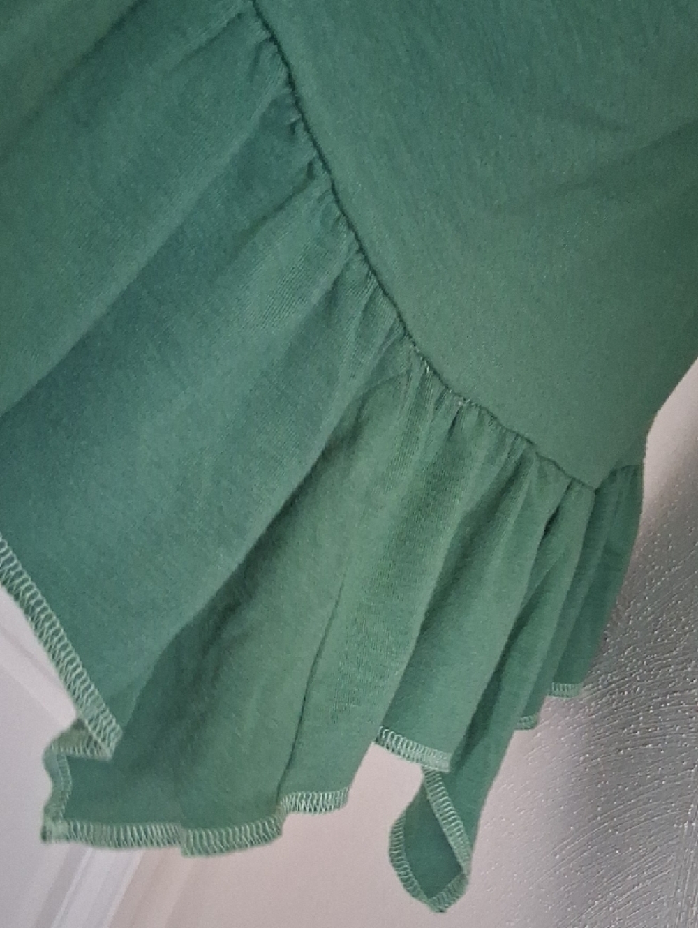 Hollister Mint Green Tube Top with Ruffle Hem - Picture 6 of 7